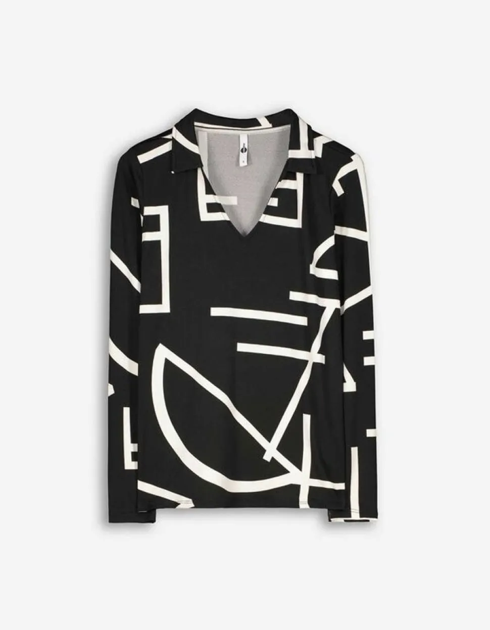 Overhemdblouse - V-Hals