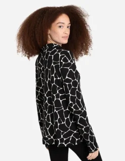 Overhemdblouse - V-Hals
