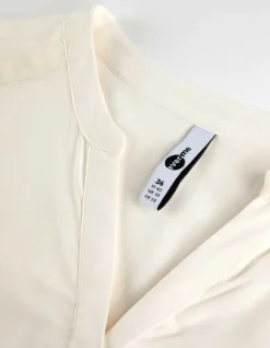 Overhemdblouse - V-Hals