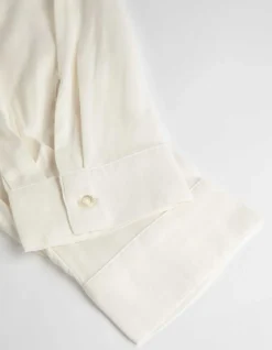 Overhemdblouse - V-Hals