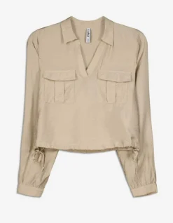 Overhemdblouse - Viscosemix