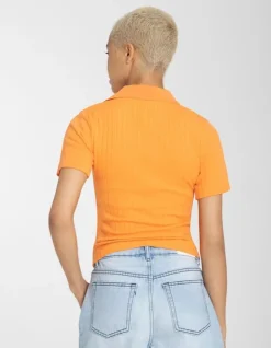 Poloshirt - V-Hals