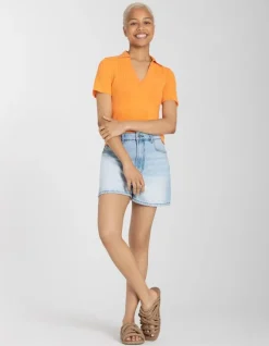 Poloshirt - V-Hals