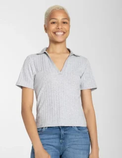 Poloshirt - V-Hals
