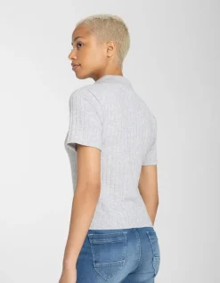 Poloshirt - V-Hals