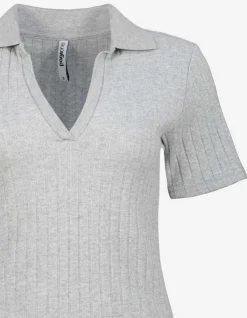 Poloshirt - V-Hals