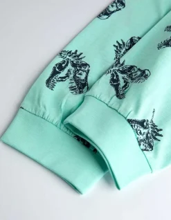Pyjamaset Bestaande Uit Shirt Met Lange Mouwen En Broek - Print