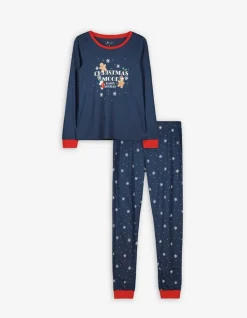 Pyjamaset Bestaande Uit Shirt Met Lange Mouwen En Broek - Print All-Over