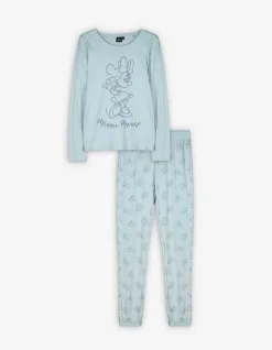 Pyjamaset Bestaande Uit Shirt Met Lange Mouwen En Broek - Minnie Mouse