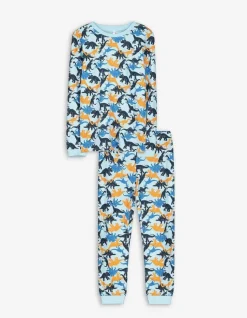 Pyjamaset Bestaande Uit Shirt Met Lange Mouwen En Broek - Print All-Over