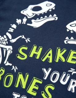 Pyjamaset Bestaande Uit Shirt Met Lange Mouwen En Broek - Dierenprint