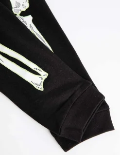 Pyjamaset Bestaande Uit Shirt Met Lange Mouwen En Broek - Gloeit In Het Donker