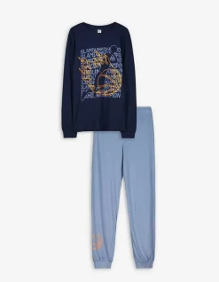Pyjamaset Bestaande Uit Shirt Met Lange Mouwen En Broek - Print