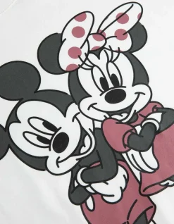 Pyjamashirt - Mickey Mouse En Minnie Mouse