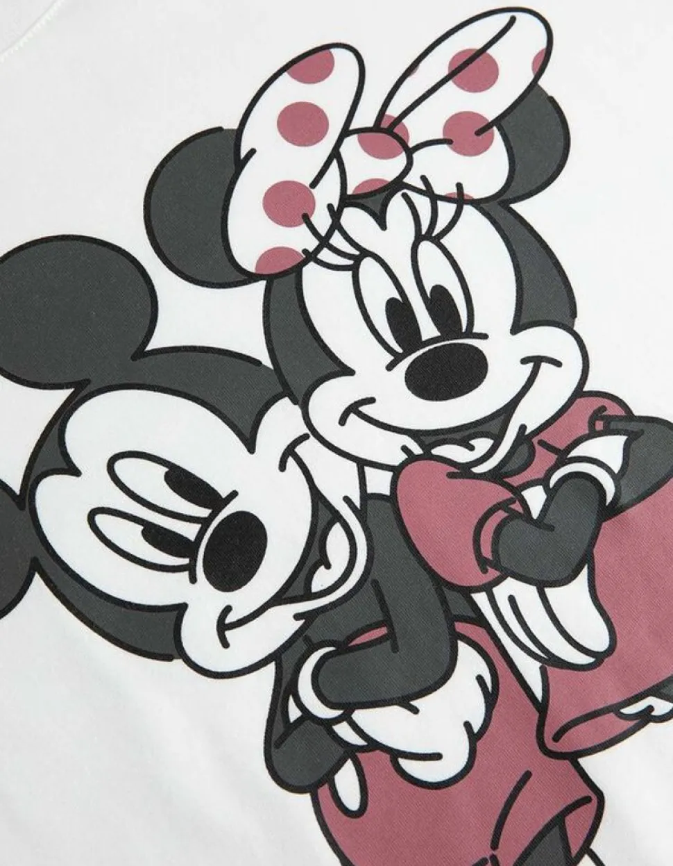 Pyjamashirt - Mickey Mouse En Minnie Mouse