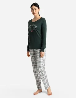 Pyjamashirt - Tekstprint