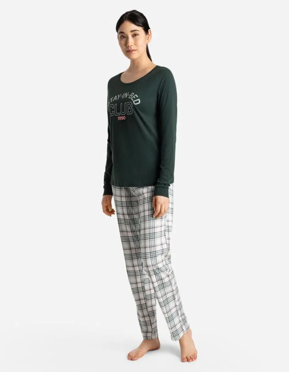 Pyjamashirt - Tekstprint