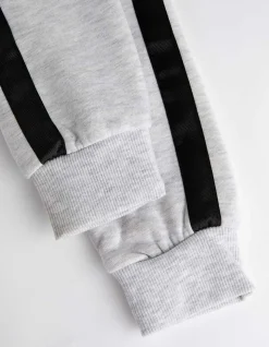 Set Uit Hoodie En Broek - Tekstprint