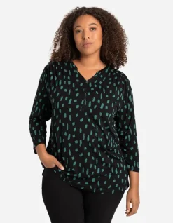 Shirt - Ronde Hals Met Knoopjes