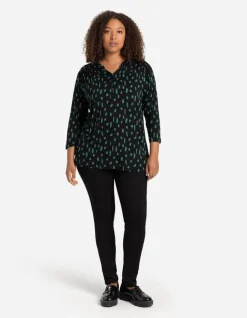 Shirt - Ronde Hals Met Knoopjes