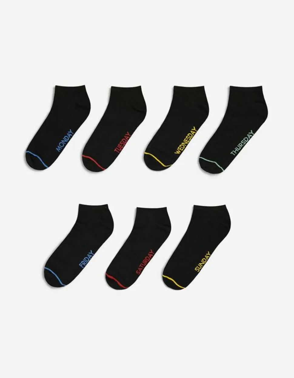 Sneakersokken - Set Van 7