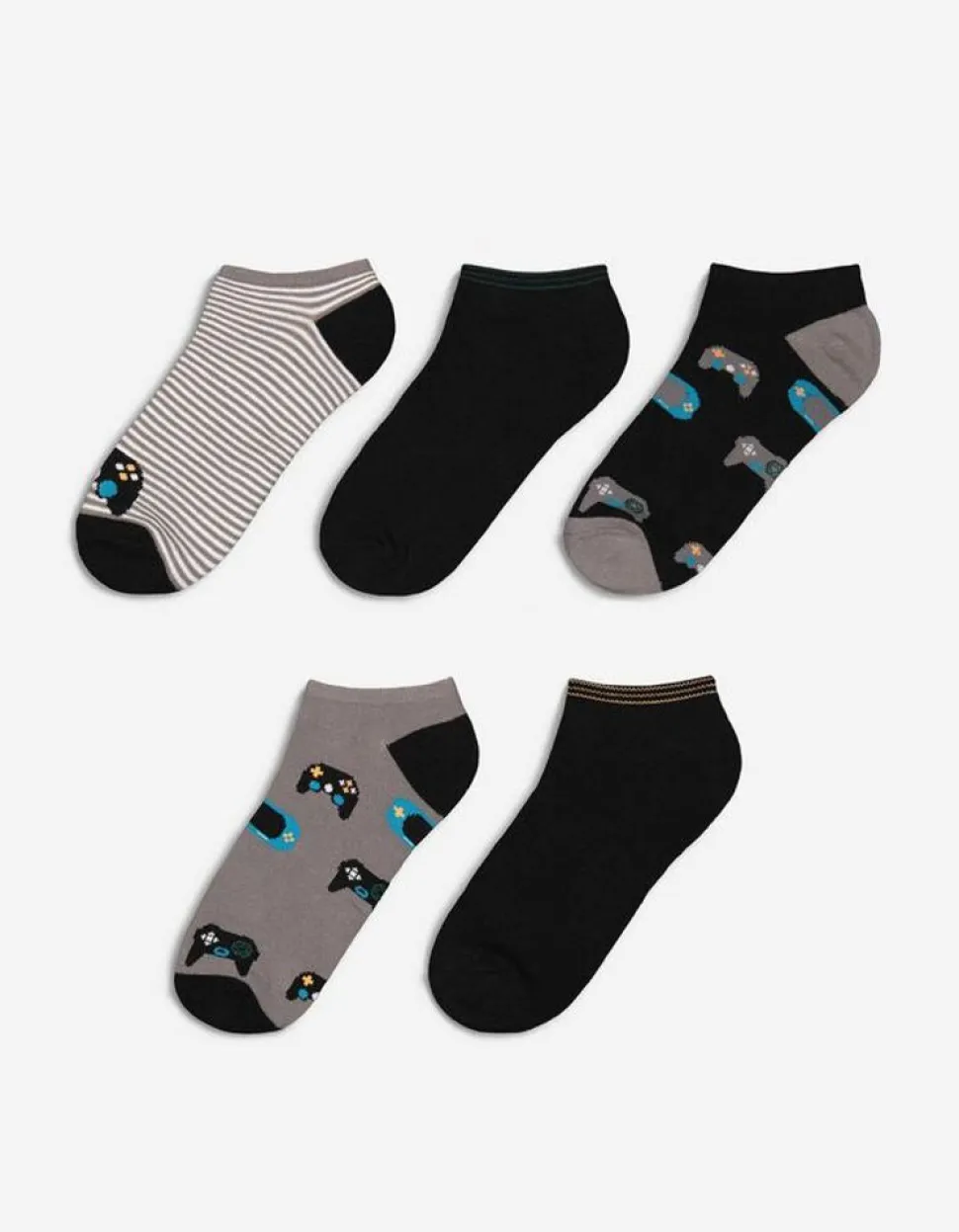 Sneakersokken - Set Van 5