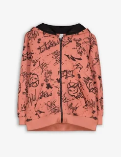 Sweatvest - Motief All-Over