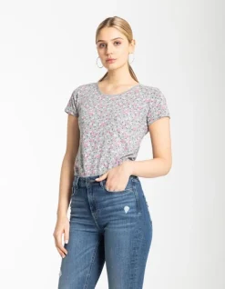 T-Shirt - Bloemenmotief