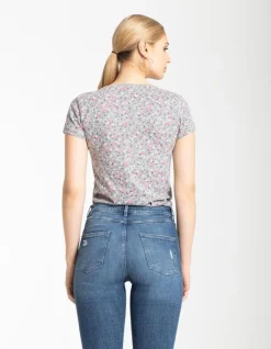 T-Shirt - Bloemenmotief
