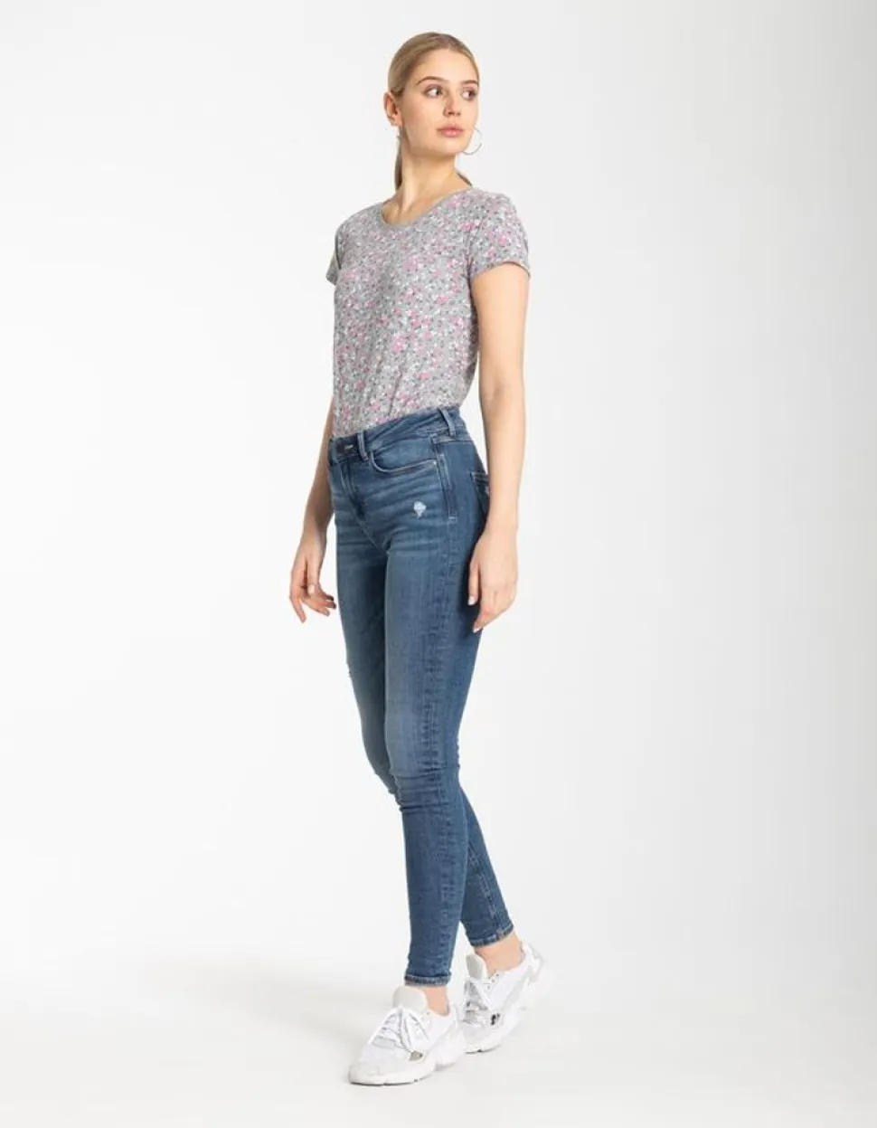 T-Shirt - Bloemenmotief