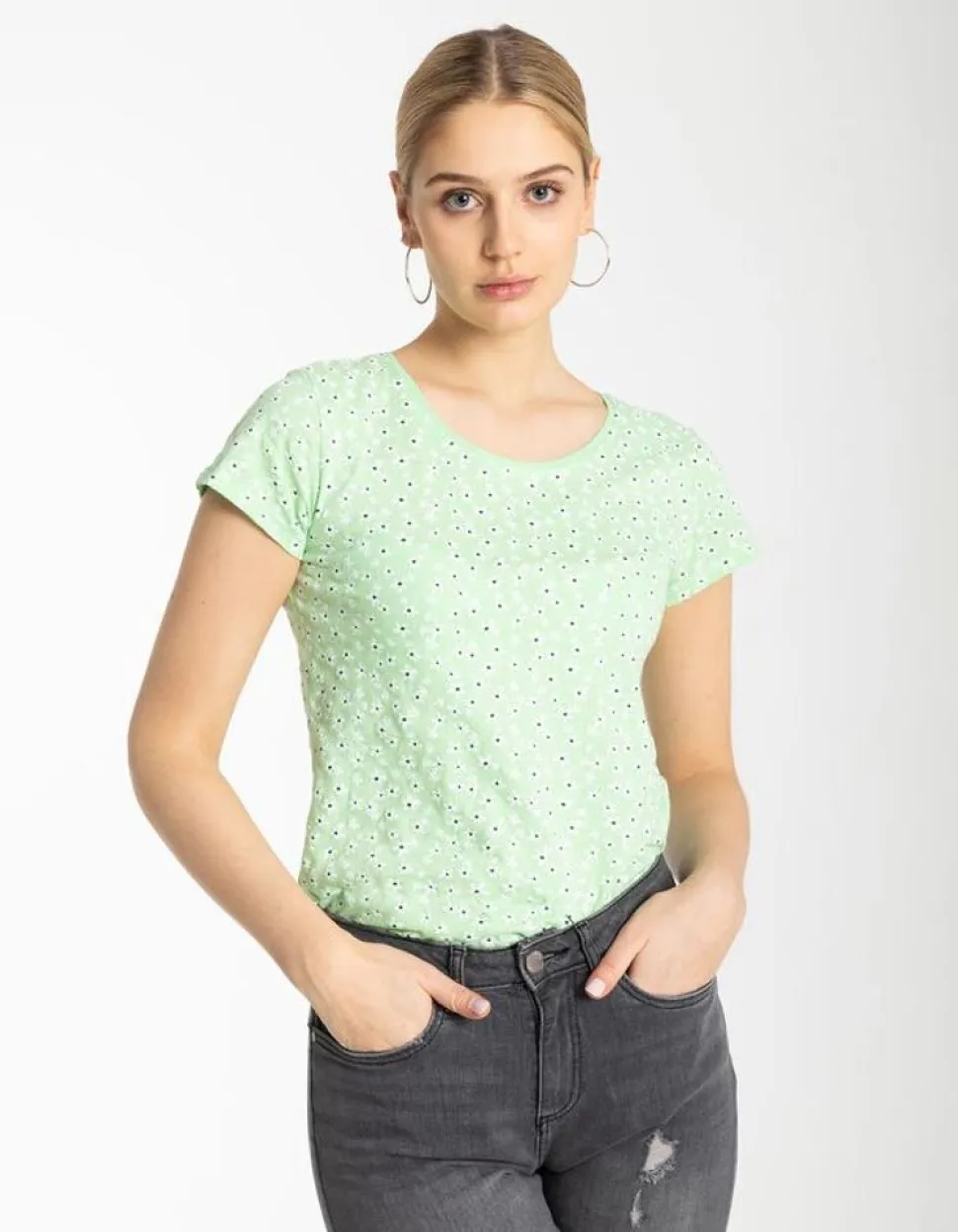 T-Shirt - Bloemenmotief