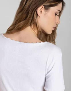 T-Shirt - Geschulpte Zoom