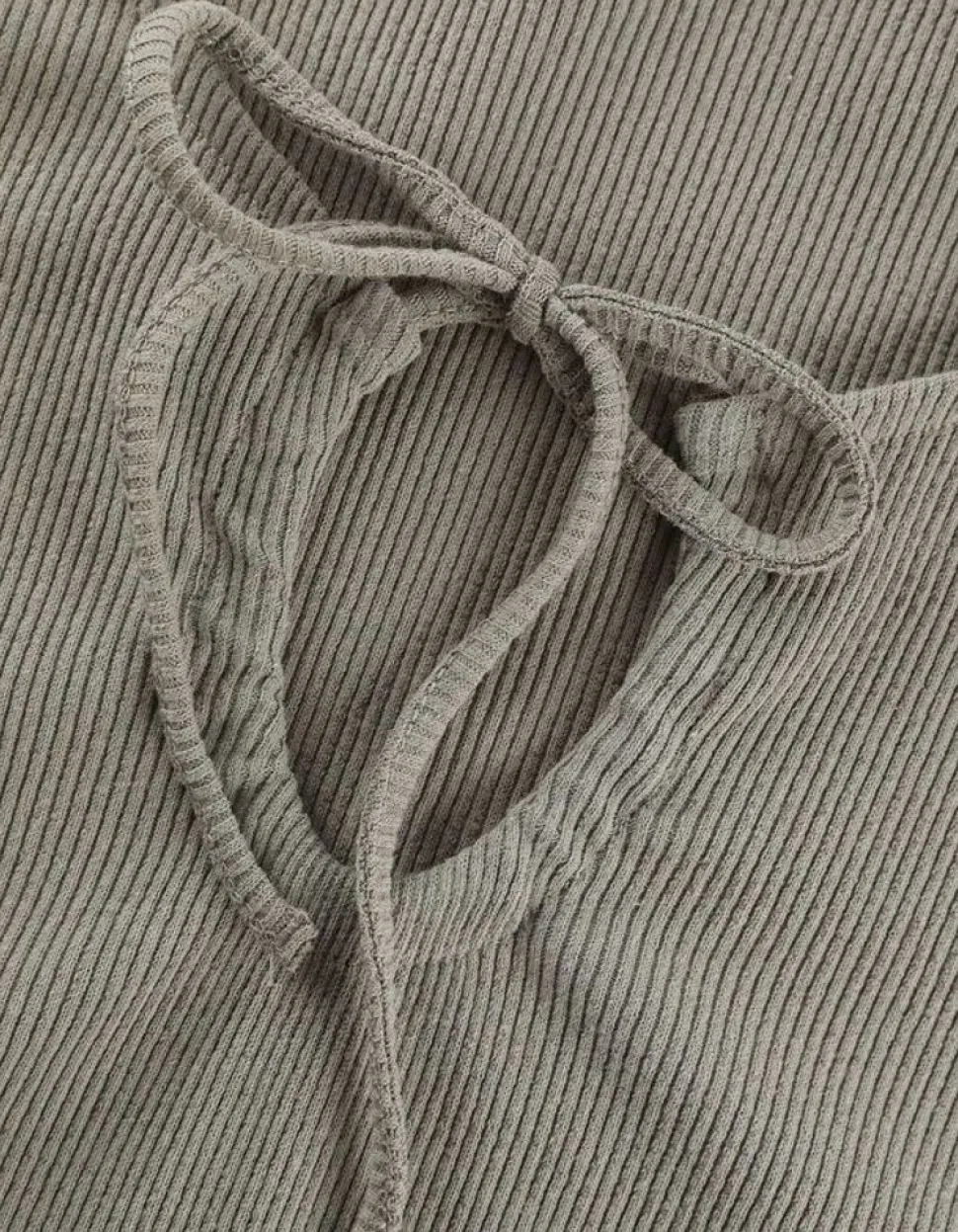 T-Shirt - Hals Met Cut-Out