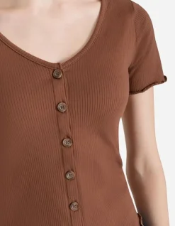 T-Shirt - Knoopsluiting