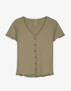 T-Shirt - Knoopsluiting