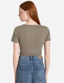 T-Shirt - Knoopsluiting