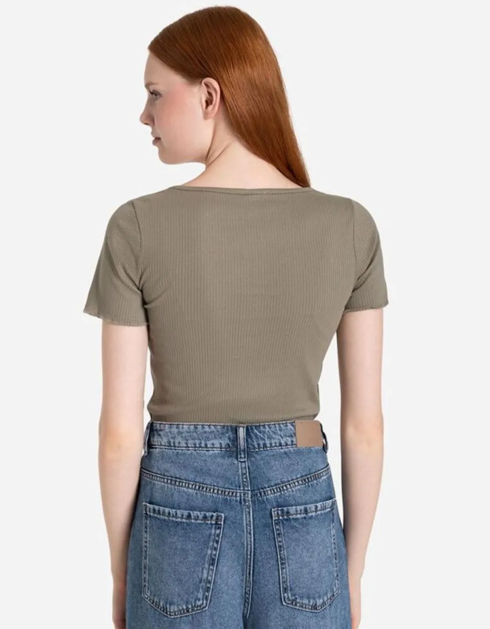 T-Shirt - Knoopsluiting