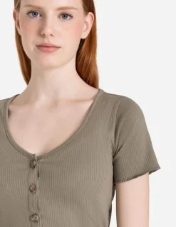 T-Shirt - Knoopsluiting