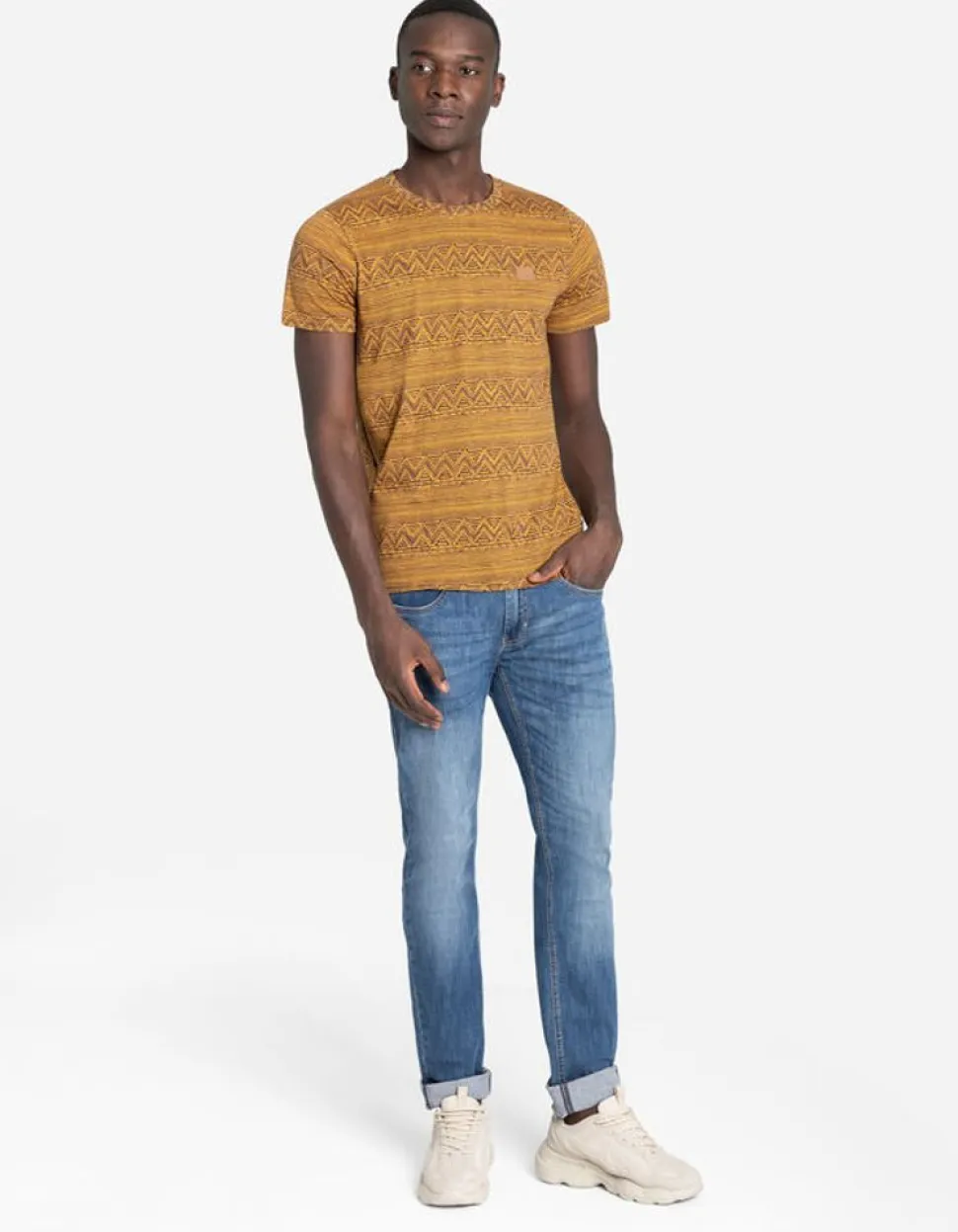 T-Shirt - Motief All-Over