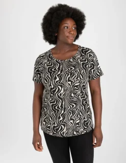 T-Shirt - Motief All-Over
