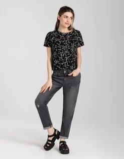 T-Shirt - Motief All-Over