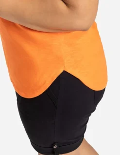 T-Shirt - Mouwen Met Vaste Omslag