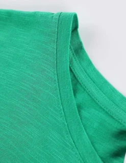 T-Shirt - Mouwen Met Vaste Omslag