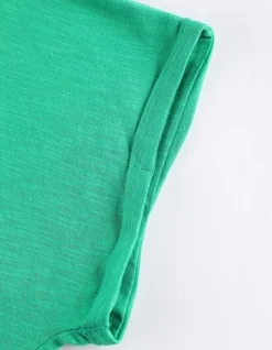 T-Shirt - Mouwen Met Vaste Omslag