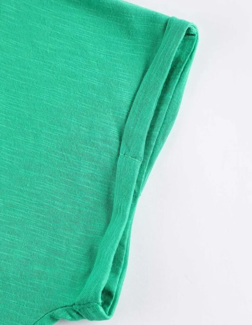 T-Shirt - Mouwen Met Vaste Omslag