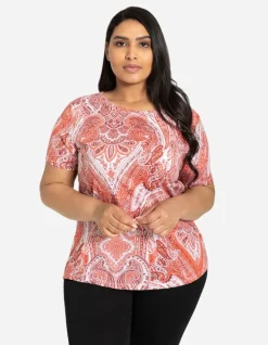 T-Shirt - Paisleyprint