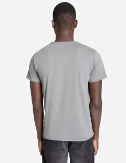 T-Shirt - Ronde Hals Met Knoopjes