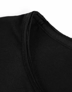 T-Shirt - Ronde Hals Met Knoopjes