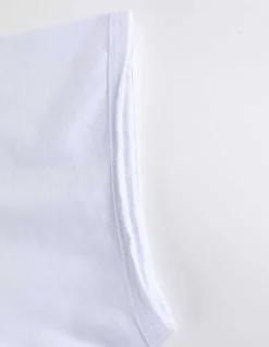 T-Shirt - Ronde Hals Met Knoopjes