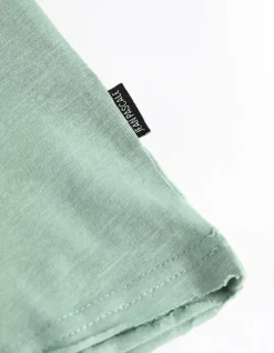 T-Shirt - Ronde Hals Met Knoopjes